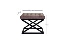Gillie Sittepuff 40 cm   Svart/Brun
