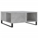 vidaXL Salongbord betonggrå 80x80x36,5 cm konstruert tre