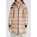 Moncler Dame Frakker Beige M