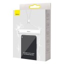 Baseus Cylinder Vanntett Mobildeksel for Smartphone 7,2" Hvit