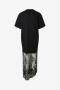 pieces   Maxikjole pcMave SS Lace Ankle Dress Jrs D2d   Svart