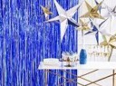 Party curtain blue  0,9m/2,5m