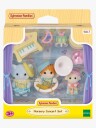 Sylvanian Families Førskolekonsert Lekesett med 3 Figurer og Musikkinstrumenter