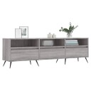 vidaXL TV-benk grå sonoma 150x30x44,5 cm konstruert tre 8720845874858
