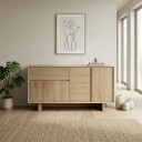 Tavon Konsoll 146x76x45 cm   Naturlig eik