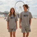 Fear Of God unisex Shorts Grå L,
