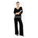Liu Jo Dame Strikkevarer Svart S,