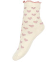 Minymo Socks W. Lettuce Hem (2-Pack) Pink 31\34