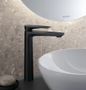 Duravit Tulum 1- greps Servantbatteri XL Uten bunnventil, Sort Matt