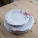 Porsgrunds Porselænsfabrik Maxistrå Tallerken 22cm Rosa