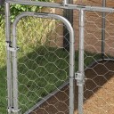 Vidaxl Utendørs Hundegård Med Tak 600X300X150 cm
