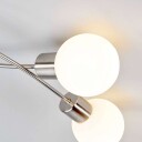 Lindby Taklampe Elaina 3 lyskilder avlang matt nikkel