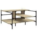  Salongbord sonoma eik 100x100x48,5 cm konstruert tre 8721012376083