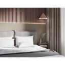 Woud Ringformet Taklamper Liten Beige