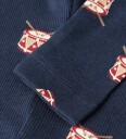Name It Leggings - Rib - NbmJul - Navy Blazer/Trommer - Name It - 50 - Leggings Beige Brun Marineblå Rød