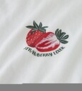 Name It T-skjorte - NkfVarutti - Bright White/Strawberry - Name It - 11-12 år (146-152) - T-skjorte - Hvit