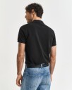 Gant Klassisk piquéskjorte i slim fit BLACK XL