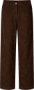 STUDIO FEDER Oline Pants   DARK BROWN   XL