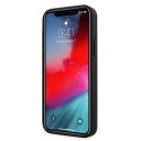 Guess-Deksel Til Iphone 12 Pro Max 6,7 Guhcp12lvsatmlre Rødt Hardt Etui Saffiano