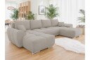 Simerly Sovesofa Dobbeldivan 4 seter   Beige