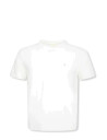 Calvin Klein Ss Slim Stretch Cotton Crewnk Te - White - S