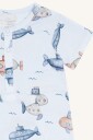 Hust & Claire Milu Submarine bambus sommerdrakt   water   86