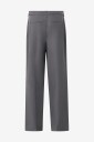 Gina Tricot   Bukser Mid waist belted trousers   Grå