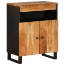 vidaXL Skjenk med 2 dører 60x33x75 cm heltre akasie