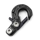 Yeah Racing Spring Loaded Metal Hook Black