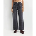 B Sides Dame Jeans Svart W26,