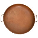 Bålpanne 70x59x28 cm stål - brun