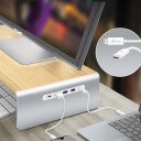 j5create JCT425 - dokkingstasjon + skjermstativ - USB-C 3.1 Gen 1 - HDMI