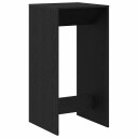  Barbord Svart Eik 51x50x103,5 cm Konstruert Tre