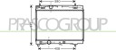 PRASCO TY325R001 Radiator motorkjøling