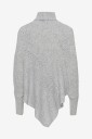 Cream   Poncho crHoliday Turtelneck   Grå