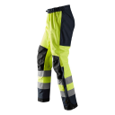 Snickers Workwear 6530 AllroundWork Skallbukse varsel, gul Varsel, Gul/Marineblå, Klær
