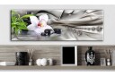Bilde Zen Composition Bamboo Orchid And Stones 120x40 Artgeist sp. z o. o.