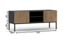 Anjal Tv-benk 40 cm - Eik
