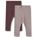 Wheat 2 Rib Leggings Maddy Purple fudge 74