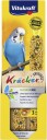 Vitakraft Bird Snacks 5 X Kräcker Feather Care For Budgies (Bundle)