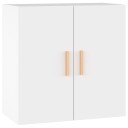 vidaXL Veggskap hvit 60x30x60 cm konstruert tre
