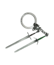 Good Loot The Witcher 3 Geralt Two Swords Keychain
