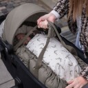 Sebra Dark Olive 3-I-1 Babynest
