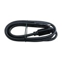 ELETRA IEEE 1394A 4P M - 1394B 9P M 1M KABEL, SVART
