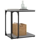 vidaXL Sidebord grå sonoma 50x35x52 cm konstruert tre