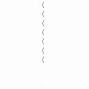 vidaXL Spiral plantestøtter 5 pcs grønn 170 cm PVC-belagt stål