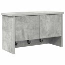 Vegghengt kleshenger Betonggrå 50 x 20 x 30 cm Konstruert tre