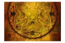 Fototapet Mandala Golden Poem 100x70 - Finnes i flere størrelser