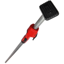 Bessey STE250 Håndverktøy Materialstøtte 1,45-2,50 m med Pumpegrep og Gummibelagte Fester