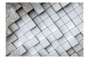 Fototapet Gray Background 3D 400x280 - Artgeist sp. z o. o.